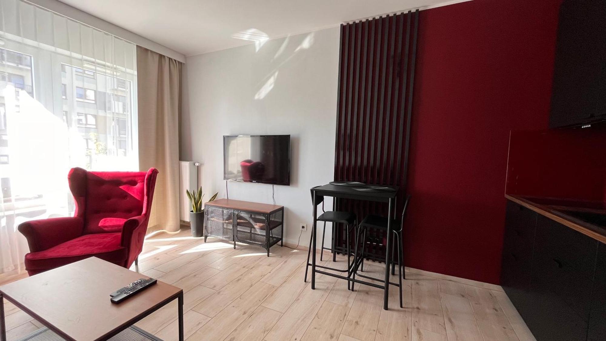 New Apartment Mona Warsaw Red Dış mekan fotoğraf